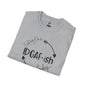 IDGAF-ish Unisex Softstyle T-Shirt, Casual Tee, Gift for Him/Her, Funny Shirt, Everyday Wear, Quirky Apparel