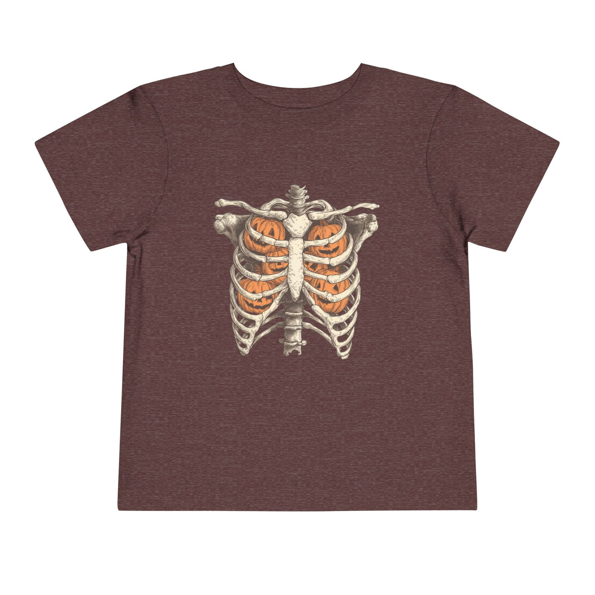 Toddler Pumpkin Skeleton Tee