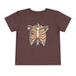 Toddler Pumpkin Skeleton Tee
