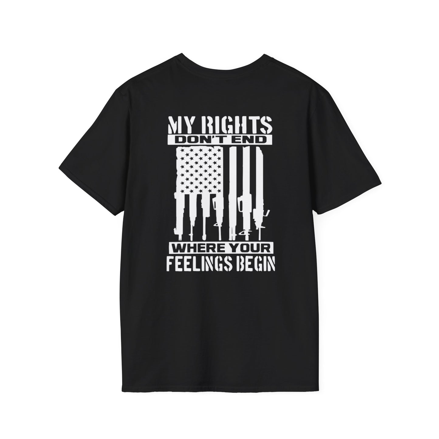 Unisex Softstyle T-Shirt with Empowering Quotes, Casual Graphic Tee, Statement Shirt for Activists, Gift for Patriots, Comfortable [...]