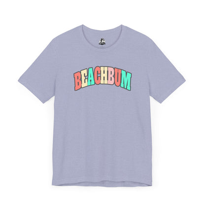 Beach Bum Unisex Tee, Summer Vibes Shirt, Casual Wear, Beach Party Top, Gift for Travel Lovers, Relaxed Summer Attire