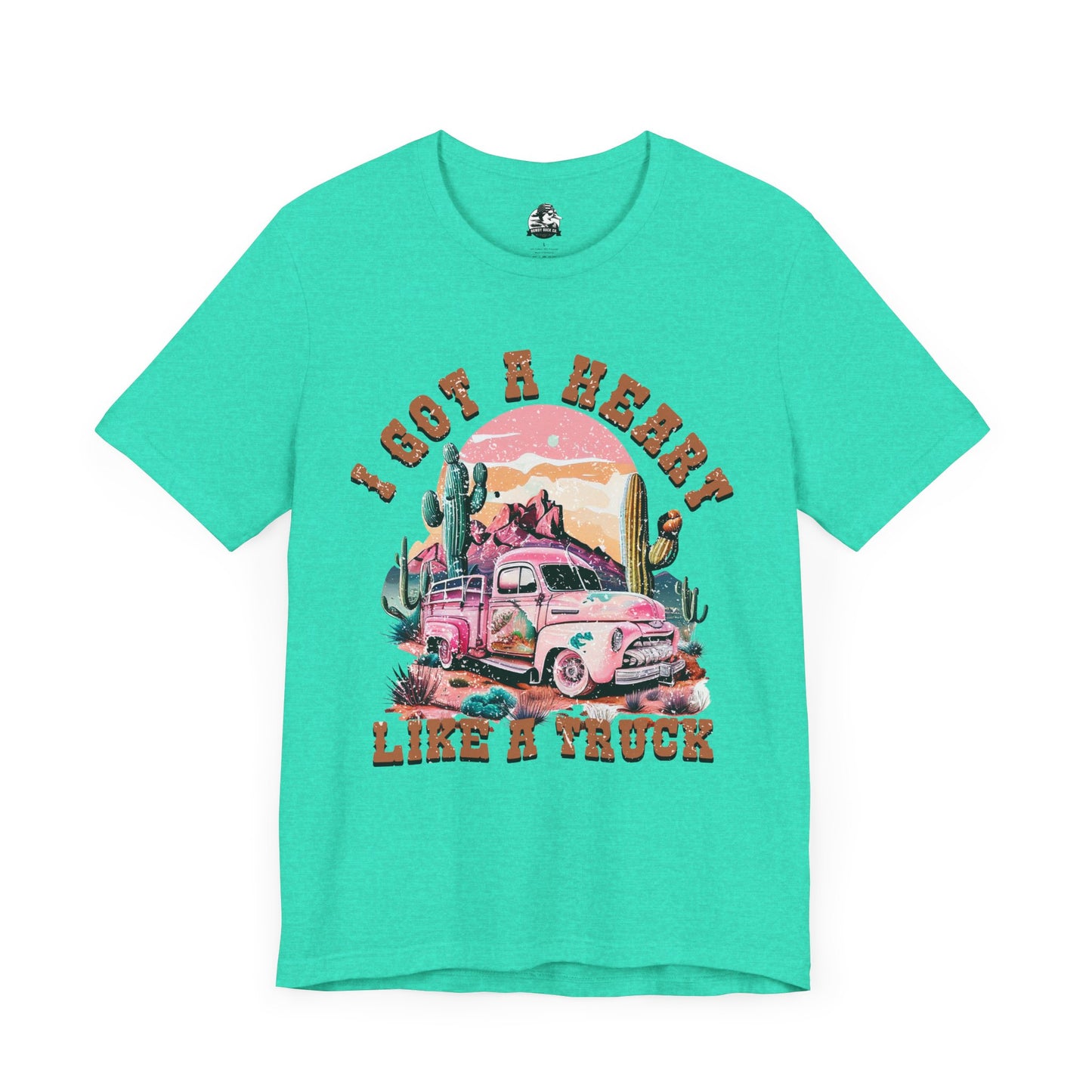 Graphic Tee- " Heart Like a truck"