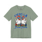 Chic Chicken Graphic Tee, Fun Unisex T-Shirt, Summer Fashion, Gift for Farm Lovers, Quirky Casual Wear, Boho Style