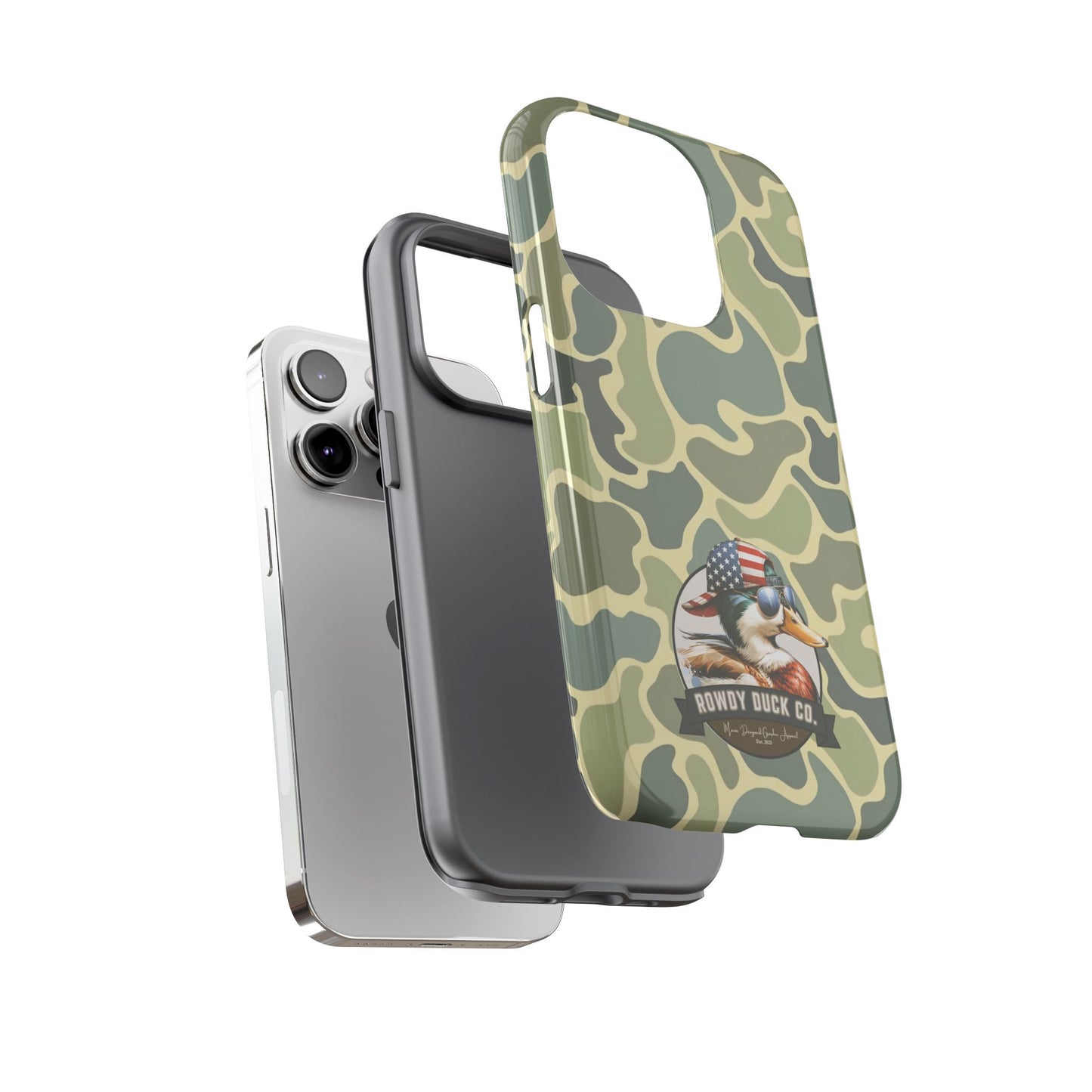 Old School Camouflage Phone Case - The Rowdy Duck Case