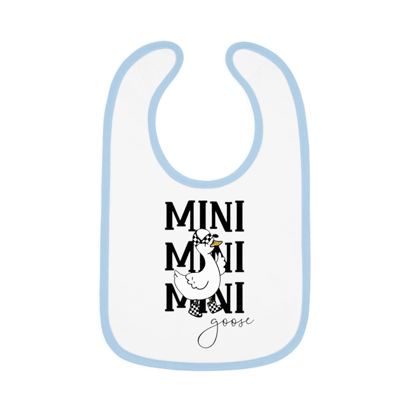 Mini Goose Baby Bib