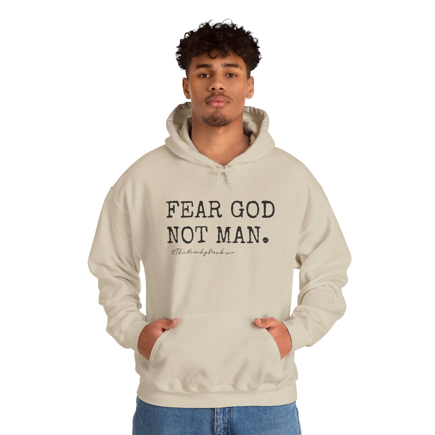 Fear God Not Man Hoodie