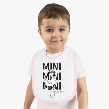 Mini Goose Baby Bib
