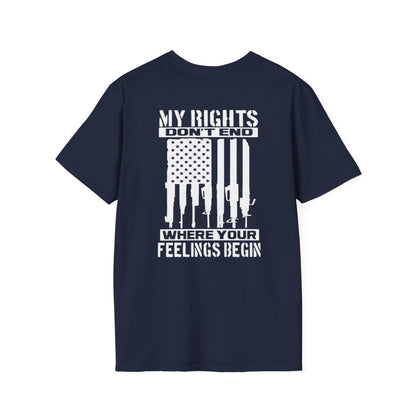 Unisex Softstyle T-Shirt with Empowering Quotes, Casual Graphic Tee, Statement Shirt for Activists, Gift for Patriots, Comfortable [...]