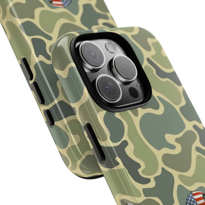 Old School Camouflage Phone Case - The Rowdy Duck Case