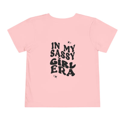 Sassy Toddler Tee, Cute Toddler Shirt, Kids Graphic Tee, Playful T-Shirt for Girls, Birthday Gift for Toddler