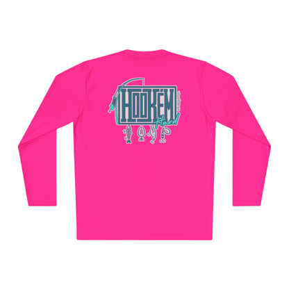 Hook 'em hard Performance Moisture wicking Long sleeve