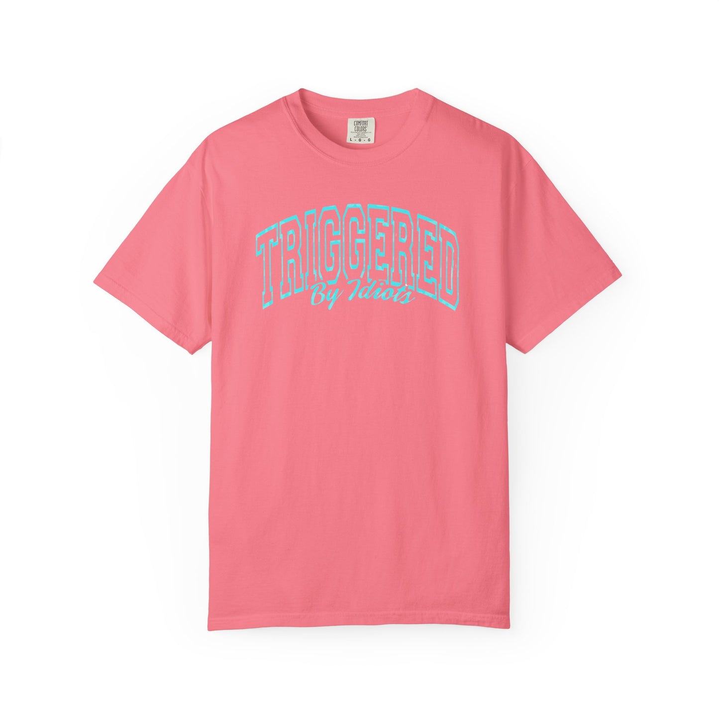 Unisex Garment-Dyed T-Shirt - "Triggered By Idiots"