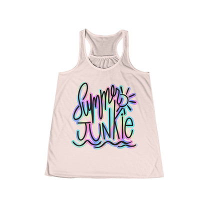 Summer Junkie Women's Flowy Racerback Tank Top