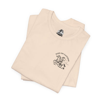 Women's Graphic Tee " Drink Some Coffee and Handle Your Shit"