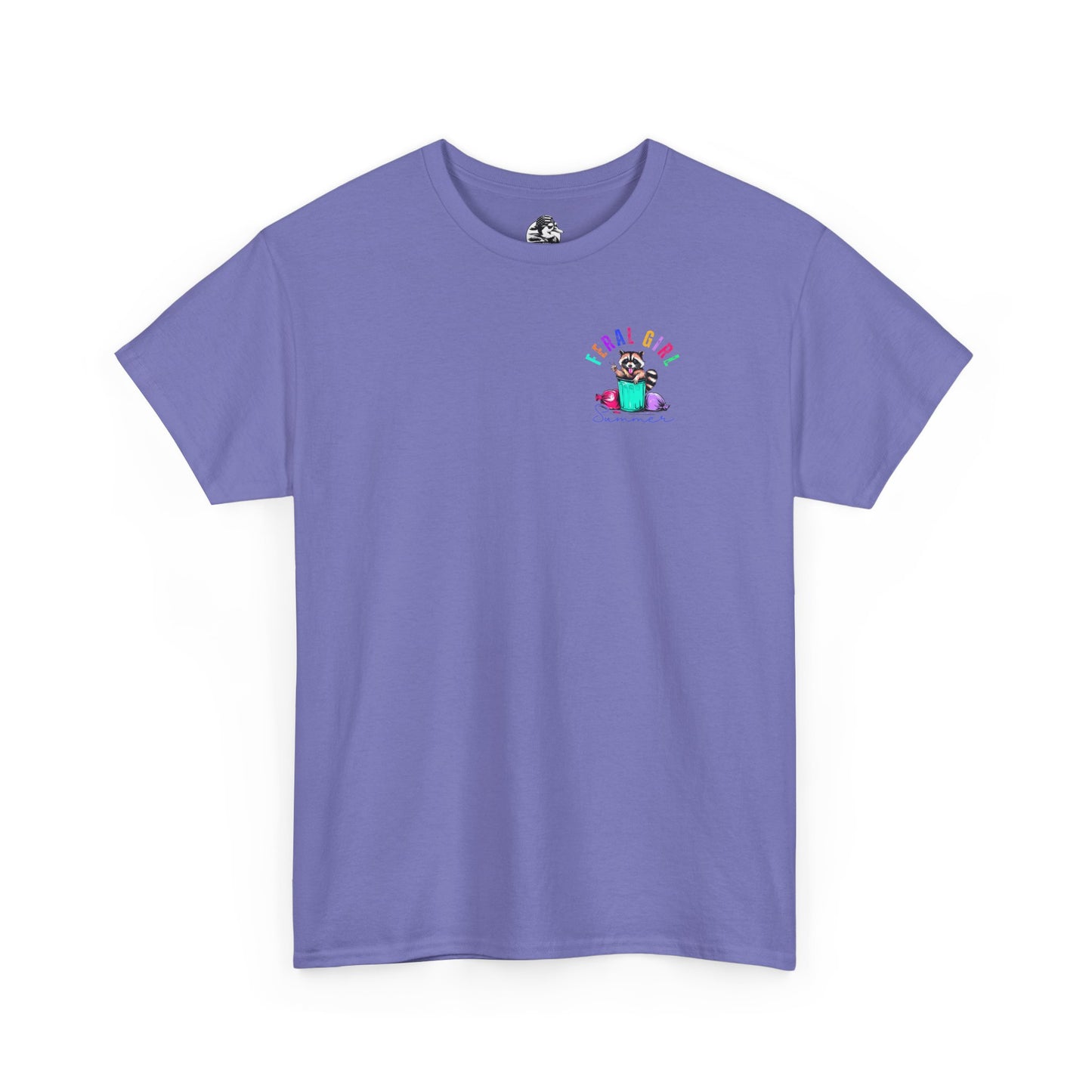 Feral Girl Summer Tee, Trendy Unisex T-Shirt, Casual Summer Wear, Gift for Friends, Festival Outfit, Playful Graphic Tee