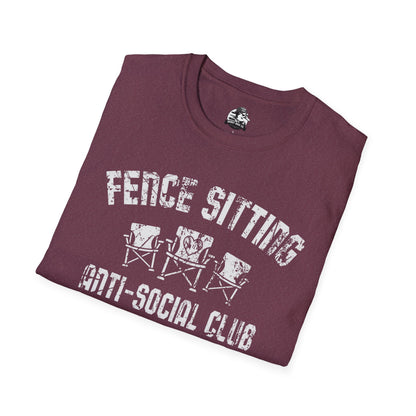 Unisex Softstyle T-Shirt - Fence Sitting Anti-Social Club