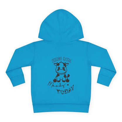 Cute Toddler Fleece Hoodie, Adorable Kids Pullover, Perfect for Fall, Birthday Gift, Cozy Sweater for Little Ones, Playful Animal Design
