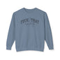 Trendy Crewneck Sweatshirt with 'F*** That' Design, Casual Wear, Gift for Friends, Relaxed Fit, Gift for Her