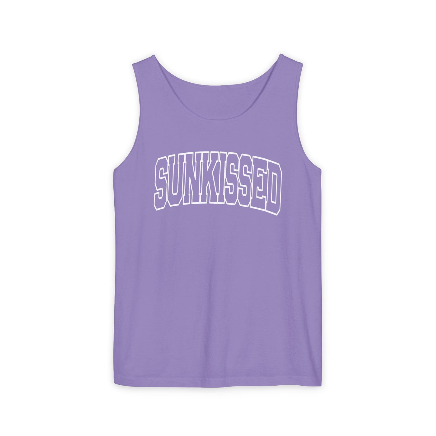 Sunkissed Unisex Garment-Dyed Tank Top - Perfect for Summer Vibes & Beach Days
