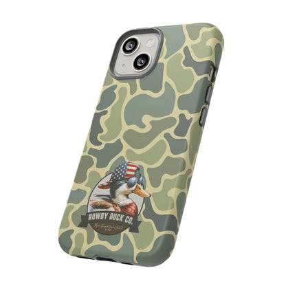 Old School Camouflage Phone Case - The Rowdy Duck Case