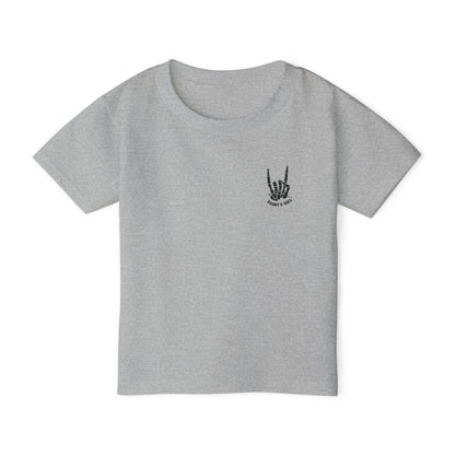 Rock On! Toddler T-Shirt, Playful Kid's Apparel, Funny Toddler Outfit, Gift for Dads, Summer Fashion, Birthday Gift Idea
