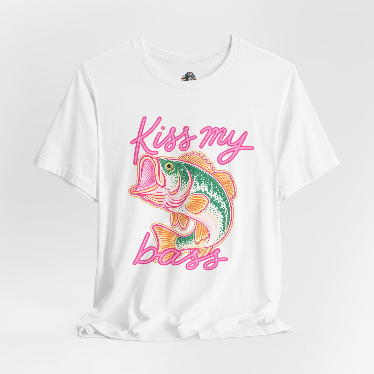 Kiss my bass neon tee