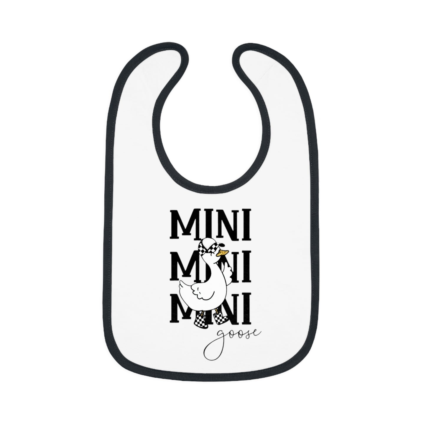Mini Goose Baby Bib