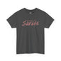 Unisex Heavy Cotton Tee - "Straight Up Savage" Apparel, Funny Gift for Friends, Casual Wear, Street Style Clothing, Birthday T-Shirt