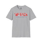 'Merica Kicking Ass T-Shirt | Unisex Softstyle Tee for Patriotic Celebrations, 4th of July, Casual Wear, Gifts, Team Spirit