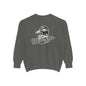 Duck Wrangler Unisex Sweatshirt - Cozy and Vibrant Garment-Dyed Crewneck