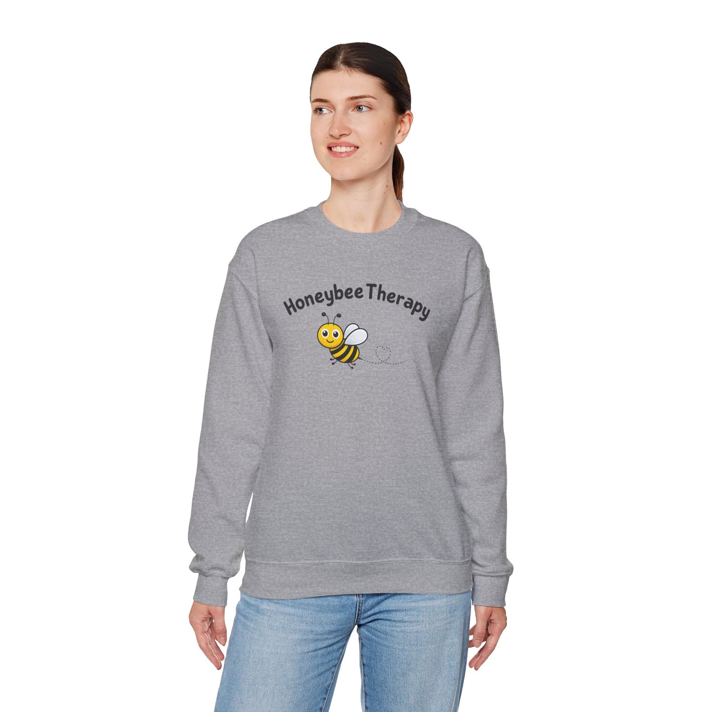 Honeybee Therapy - Logo Fleece Crewneck Sweatshirt