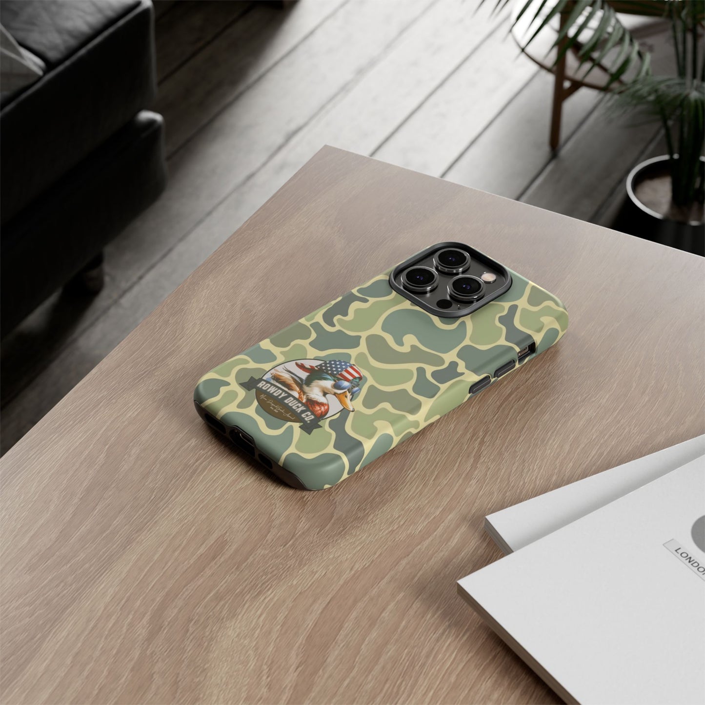 Old School Camouflage Phone Case - The Rowdy Duck Case