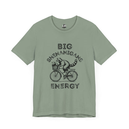 Big Shenanigans Energy Unisex Tee - Fun Graphic T-Shirt for Animal Lovers
