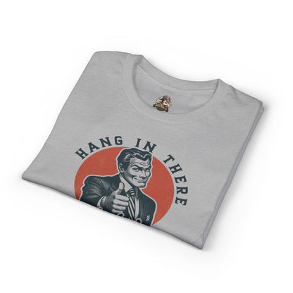 Hang In There Vintage Tee — "It Gets Worse" Retro Graphic T-Shirt