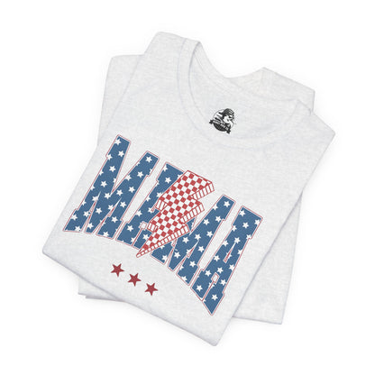 Comfy Women's Graphic tee - Mama -Stars & stripes -lightning bolt