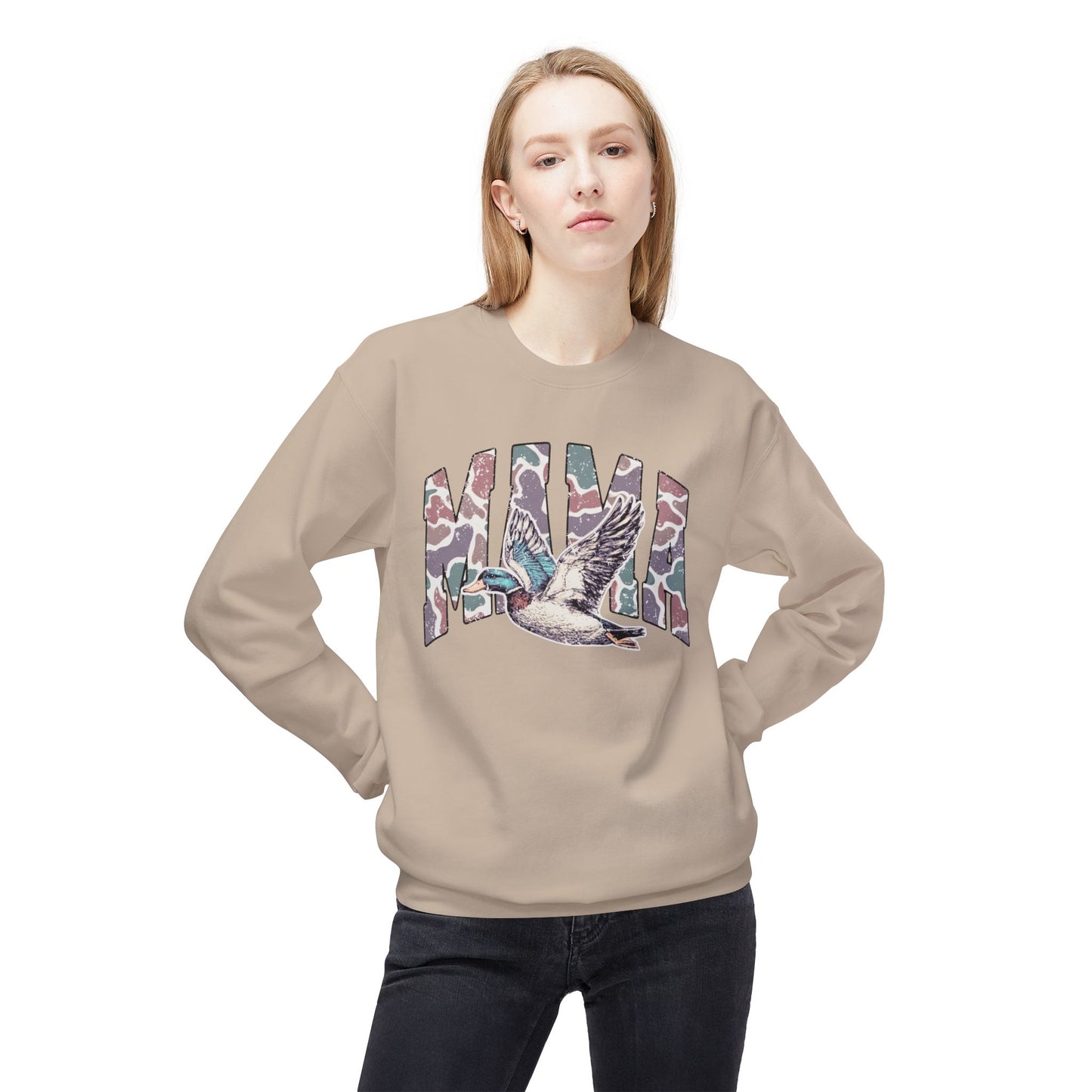 Mama Duck Fleece Crewneck Sofstyle