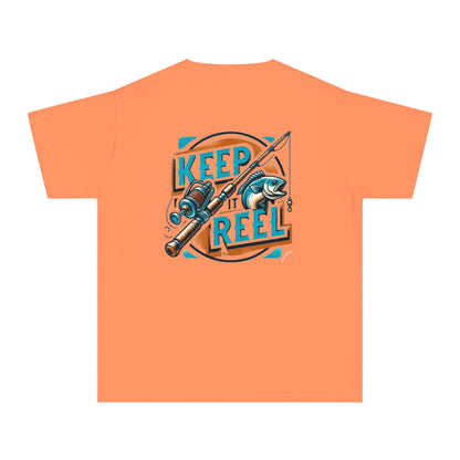 Comfort Color Youth Fishing Tee - Keep It Reel!