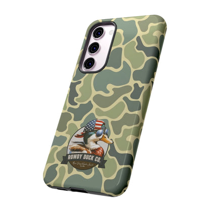 Old School Camouflage Phone Case - The Rowdy Duck Case