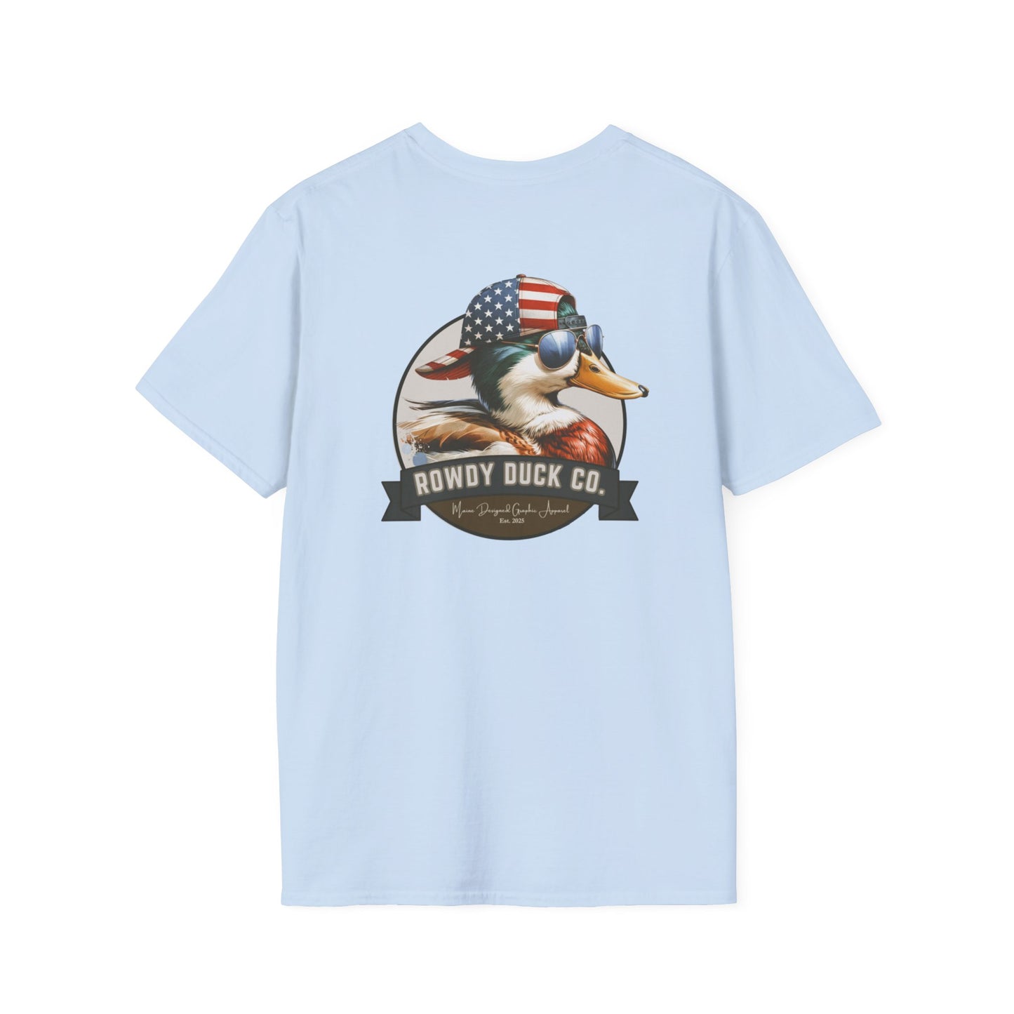 Rowdy Duck Co. Patriotic Duck Graphic T-Shirt