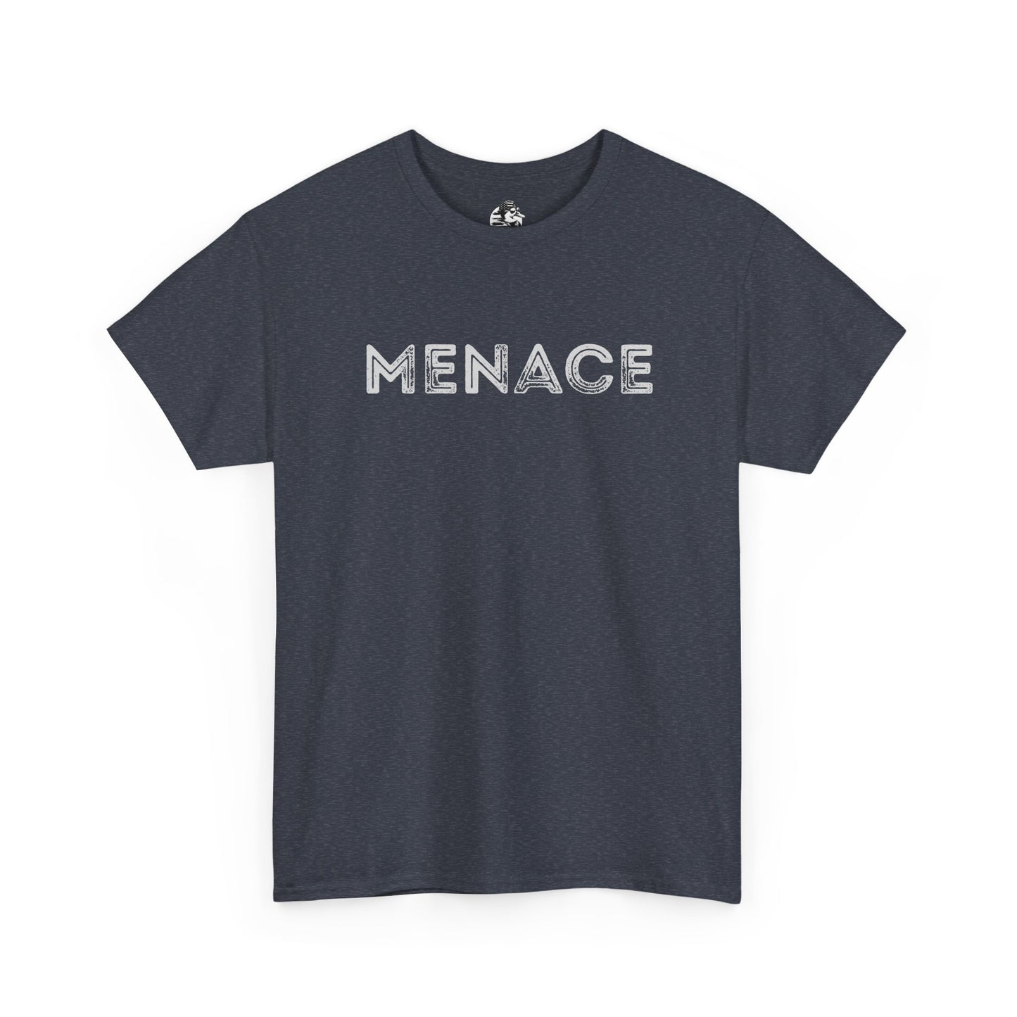 Menace Graphic Unisex Heavy Cotton Tee | Trendy Casual Wear, Gift for Friends, Street Style, Everyday Essential