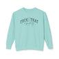 Trendy Crewneck Sweatshirt with 'F*** That' Design, Casual Wear, Gift for Friends, Relaxed Fit, Gift for Her