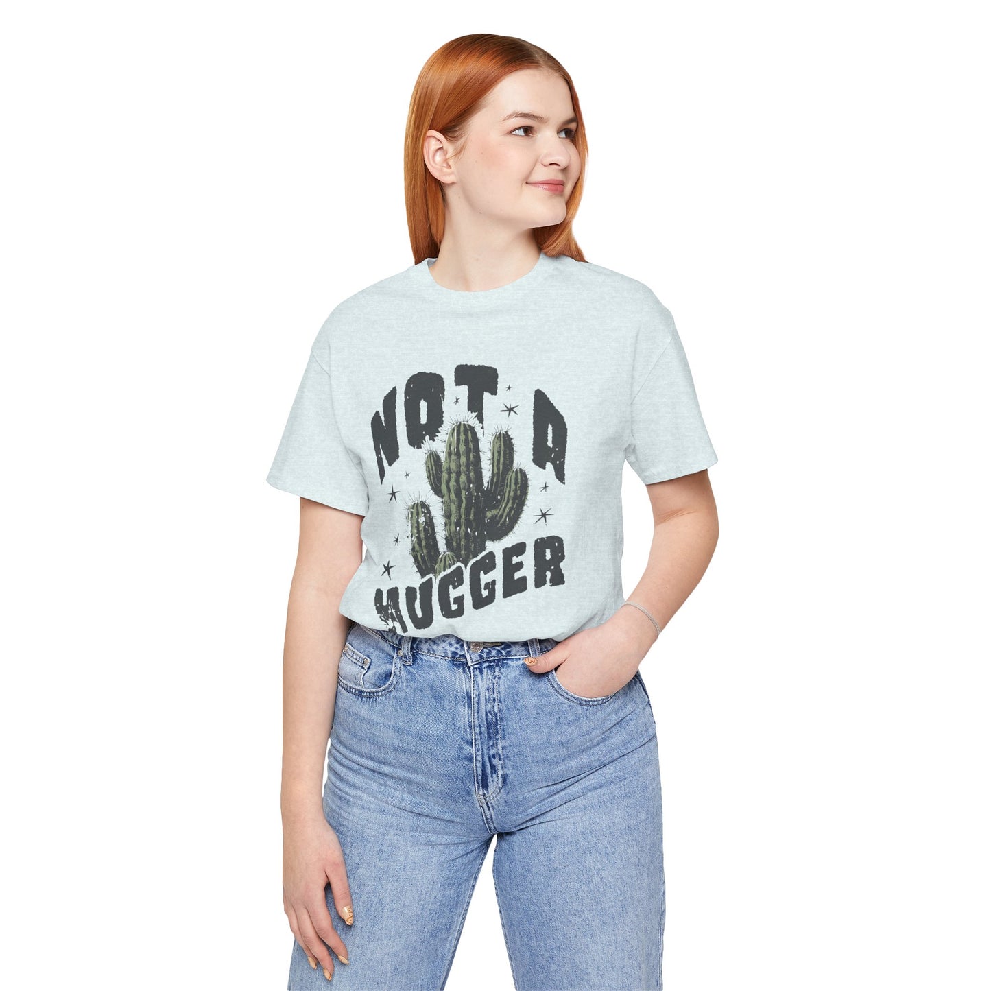 Not a Hugger Cactus Tee