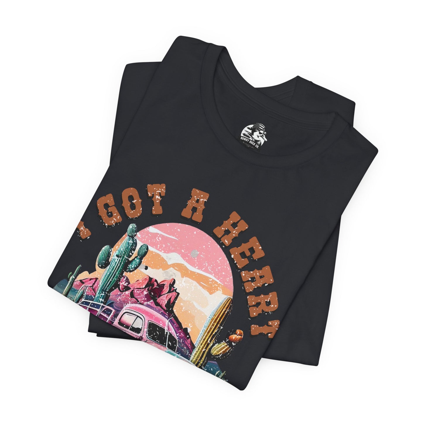 Graphic Tee- " Heart Like a truck"