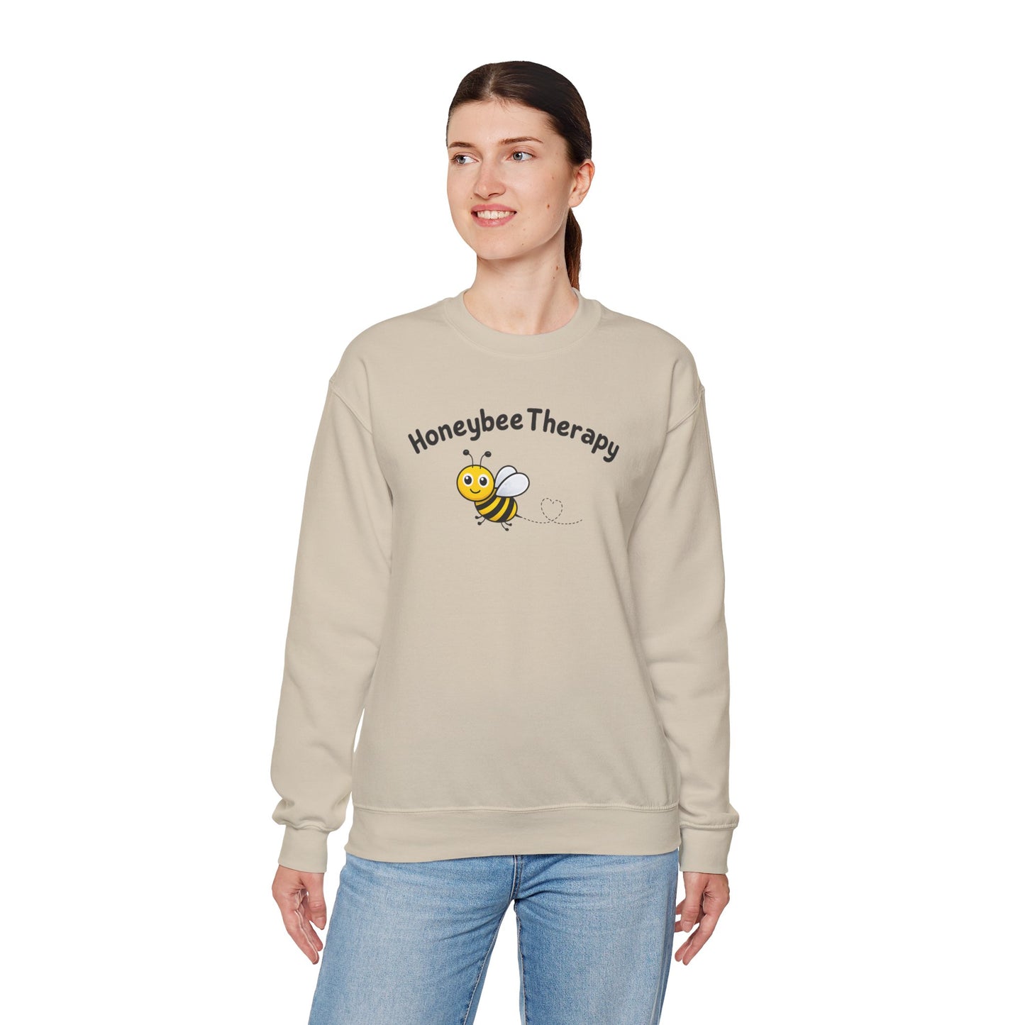 Honeybee Therapy - Logo Fleece Crewneck Sweatshirt