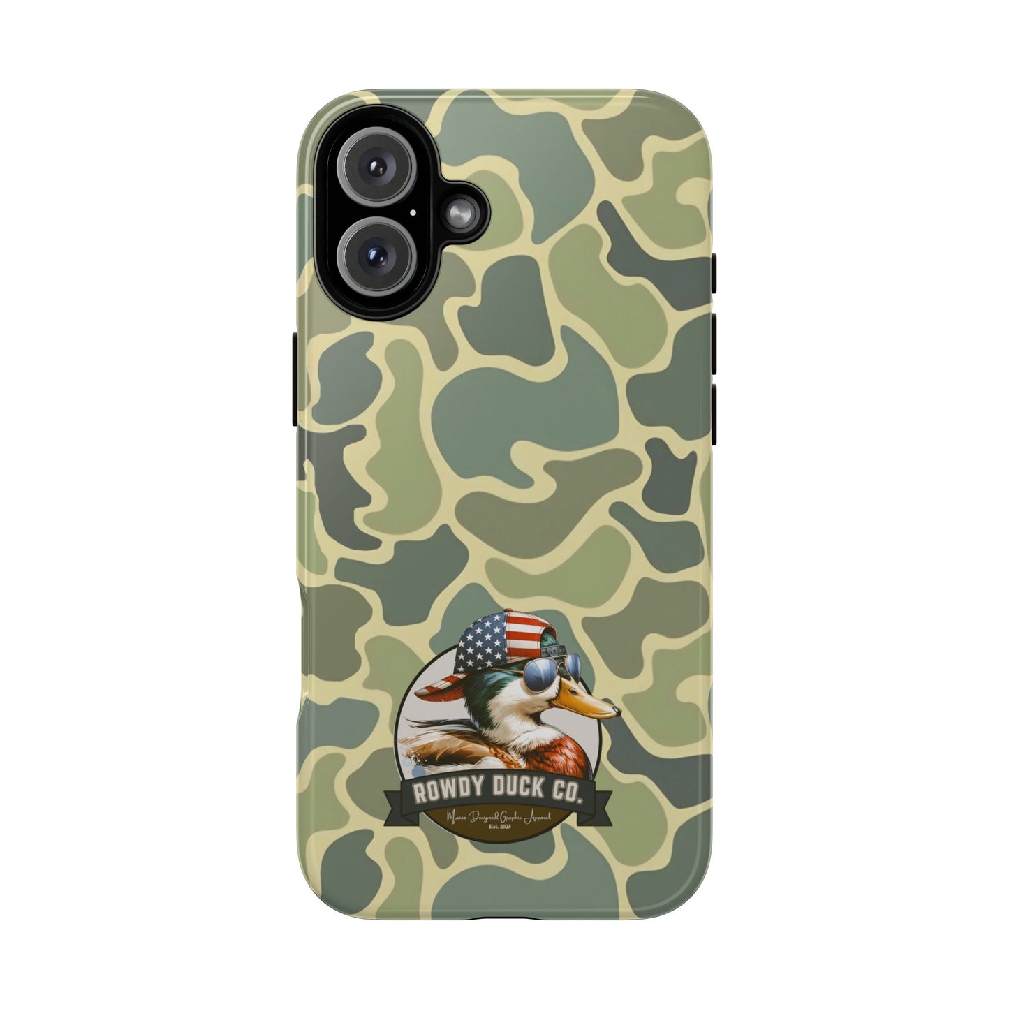 Old School Camouflage Phone Case - The Rowdy Duck Case