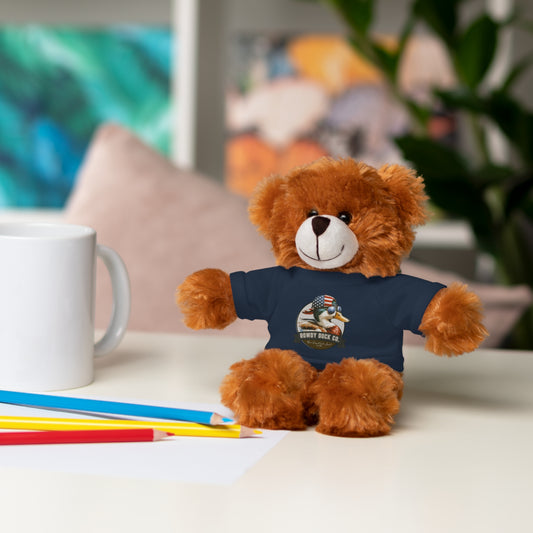 Customizable Stuffed Animal with Tee – Perfect Gift for KidsLifeLessonsDesign