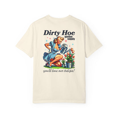 Funny Gardening Tee - 'Dirty Hoe Garden Supply' Unisex T-Shirt