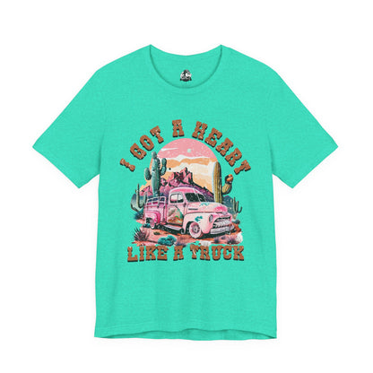Graphic Tee- " Heart Like a truck"