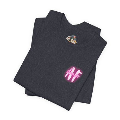 Undercaffeinated Pink Photo Tee BB