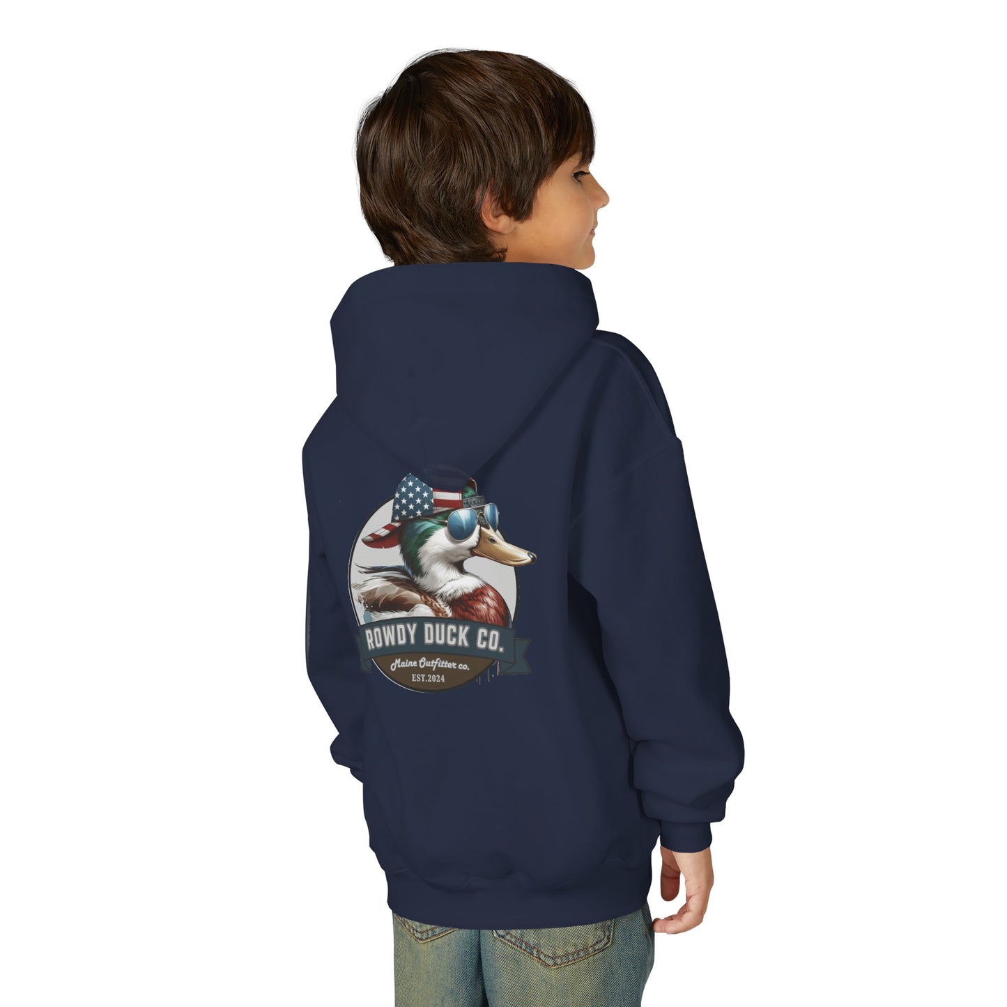 The Rowdy Duck co. - Youth Fleece Hoodie
